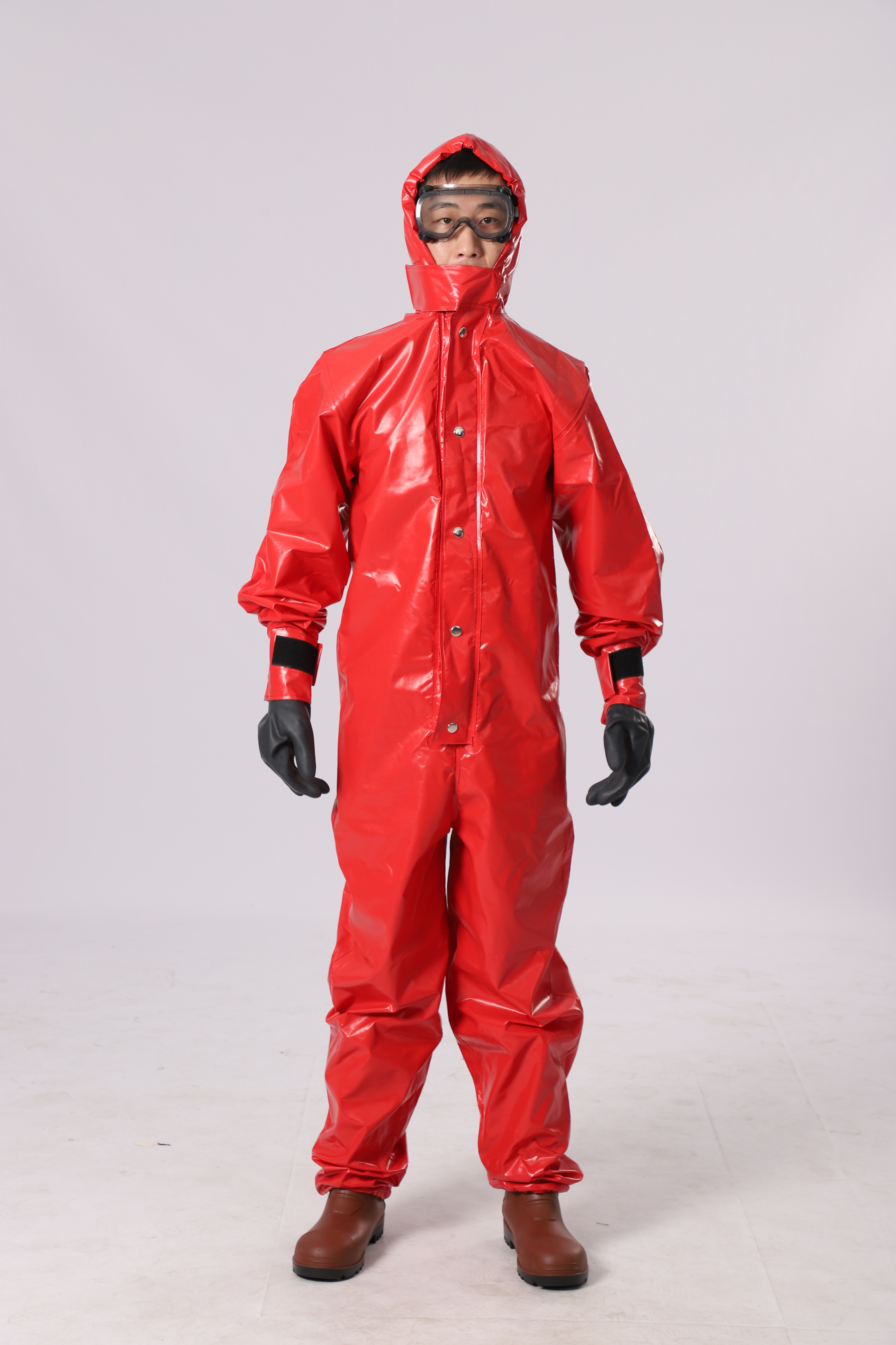 NON-AIR -TIGHTNESS TYPE CHEMICAL PROTECTIVE SUIT