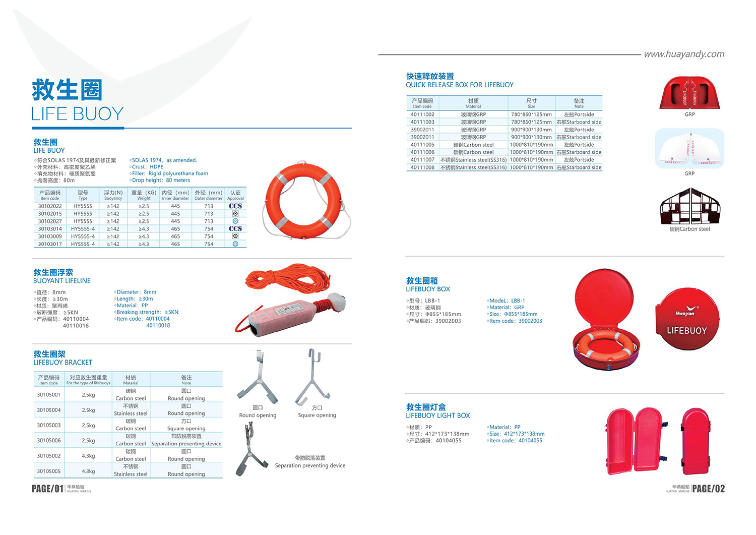Catalog - Jiangsu Huayan Marine Equipment Co., Ltd.